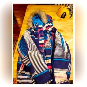 Girls Spyder ski jacket, size 8